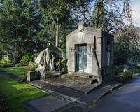 Übersicht Unterbarmer Friedhof