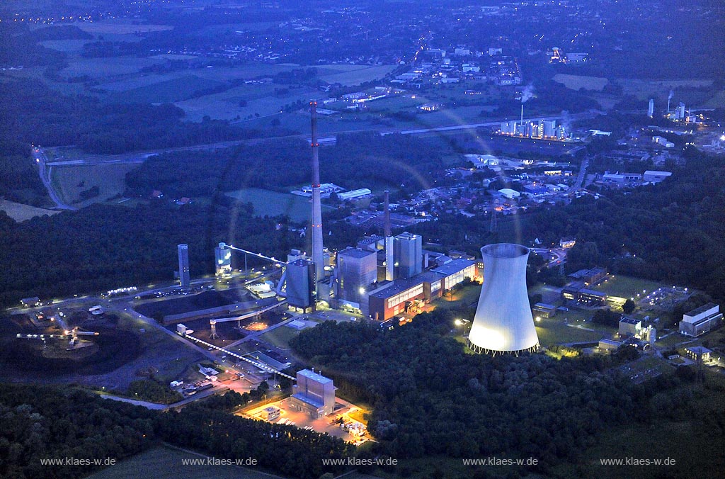  Lippholthausen, Luenen, Ruhrgebiet Kraftwerk , Nordrhein-Westfalen, Deutschland, Europa