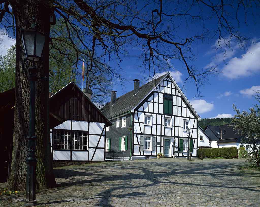 Bergneustadt, Oberbergischer Kreis, Bergisches Land, Oberbergischer Kreis, Regierungsbezirk Kln, Blick auf Heimatmuseum 