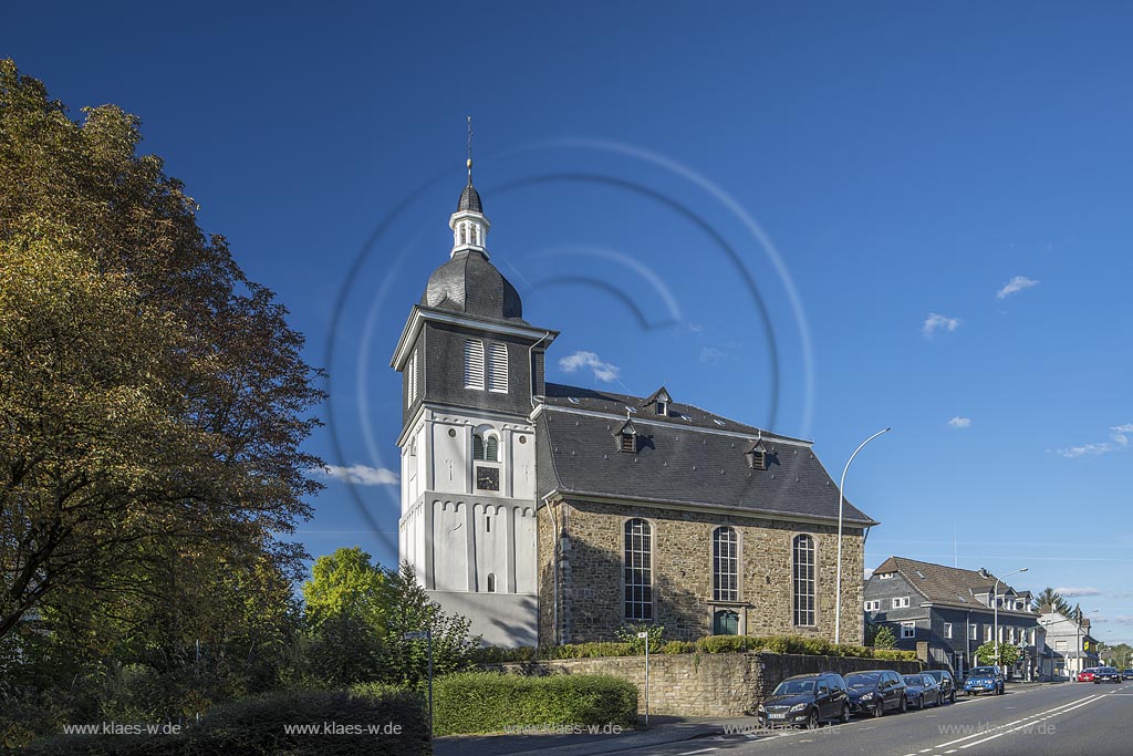 Leverkusen-Bergisch Neukirchen, die Evangelische Kirche Bergisch Neukirchen.