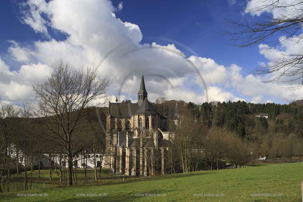 Odenthal, Altenberg, Rheinisch-Bergischer Kreis, Blick auf Altenberger Dom, Bergischer Dom 