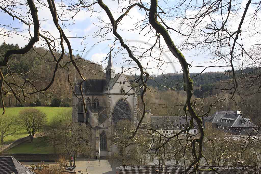 Odenthal, Altenberg, Rheinisch-Bergischer Kreis, Blick auf Altenberger Dom, Bergischer Dom 