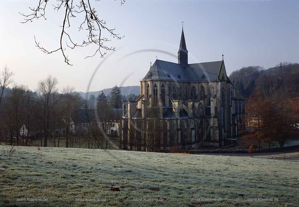 Altenberg, Odenthal, Rheinisch-Bergischer Kreis, Blick auf Altenberger Dom und Landschaft, Marienpforte