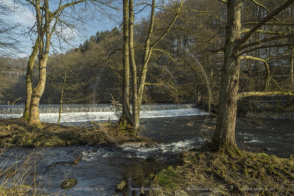 Radevormwald-Dahlerau, Fischtreppe am Wupperwehr; Radevormwald Dahlerau fish pass at stream wear, Wupperwear.