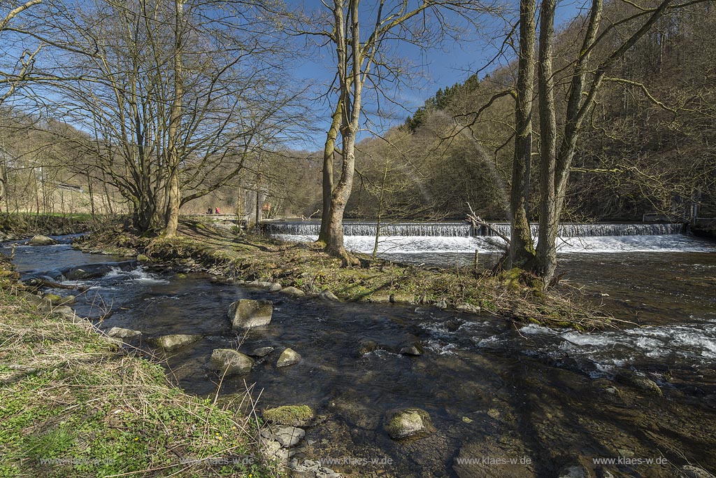 Radevormwald-Dahlerau, Fischtreppe am Wupperwehr; Radevormwald Dahlerau fish pass at stream wear, Wupperwear.