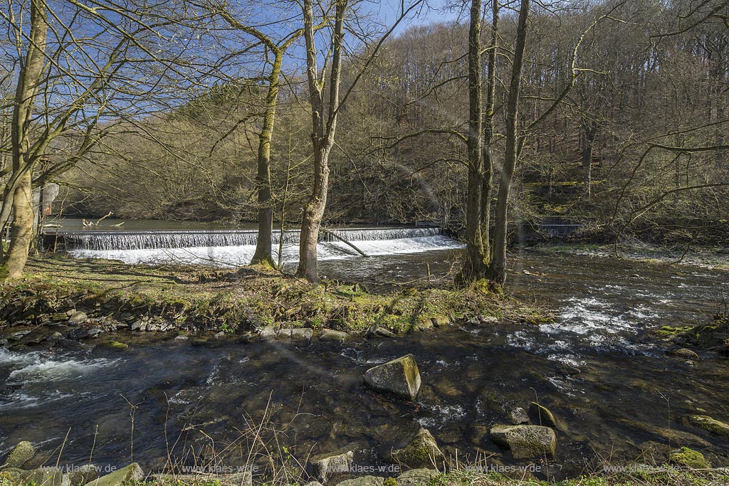 Radevormwald-Dahlerau, Fischtreppe am Wupperwehr; Radevormwald Dahlerau fish pass at stream wear, Wupperwear.