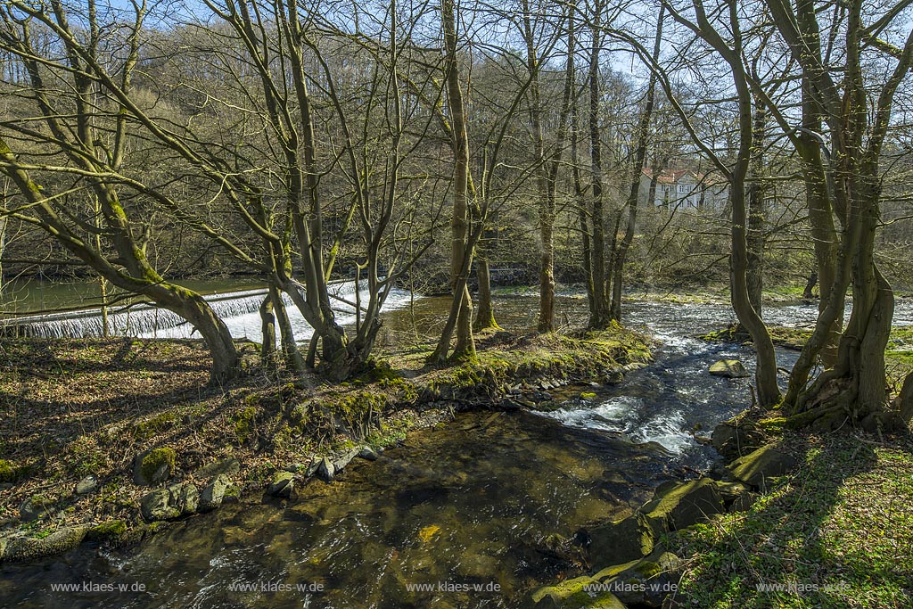 Radevormwald-Dahlerau, Fischtreppe am Wupperwehr; Radevormwald Dahlerau fish pass at stream wear, Wupperwear.