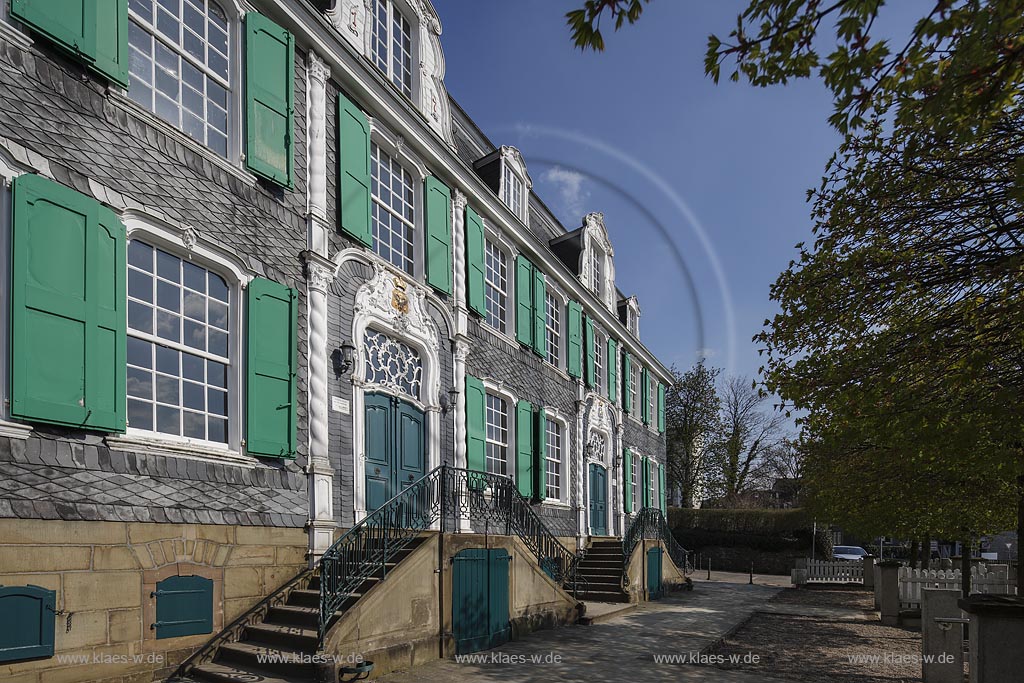 Remscheid Hasten, Haus Cleff / Historisches Zentrum der Stadt Remscheid; Remscheid Hasten, house Haus Cleff / historical centrum of Stadt Remscheid.