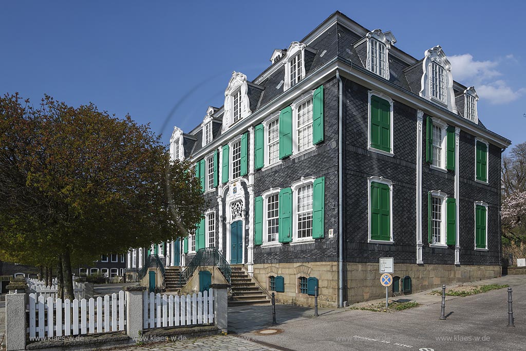 Remscheid Hasten, Haus Cleff / Historisches Zentrum der Stadt Remscheid; Remscheid Hasten, house Haus Cleff / historical centrum of Stadt Remscheid.