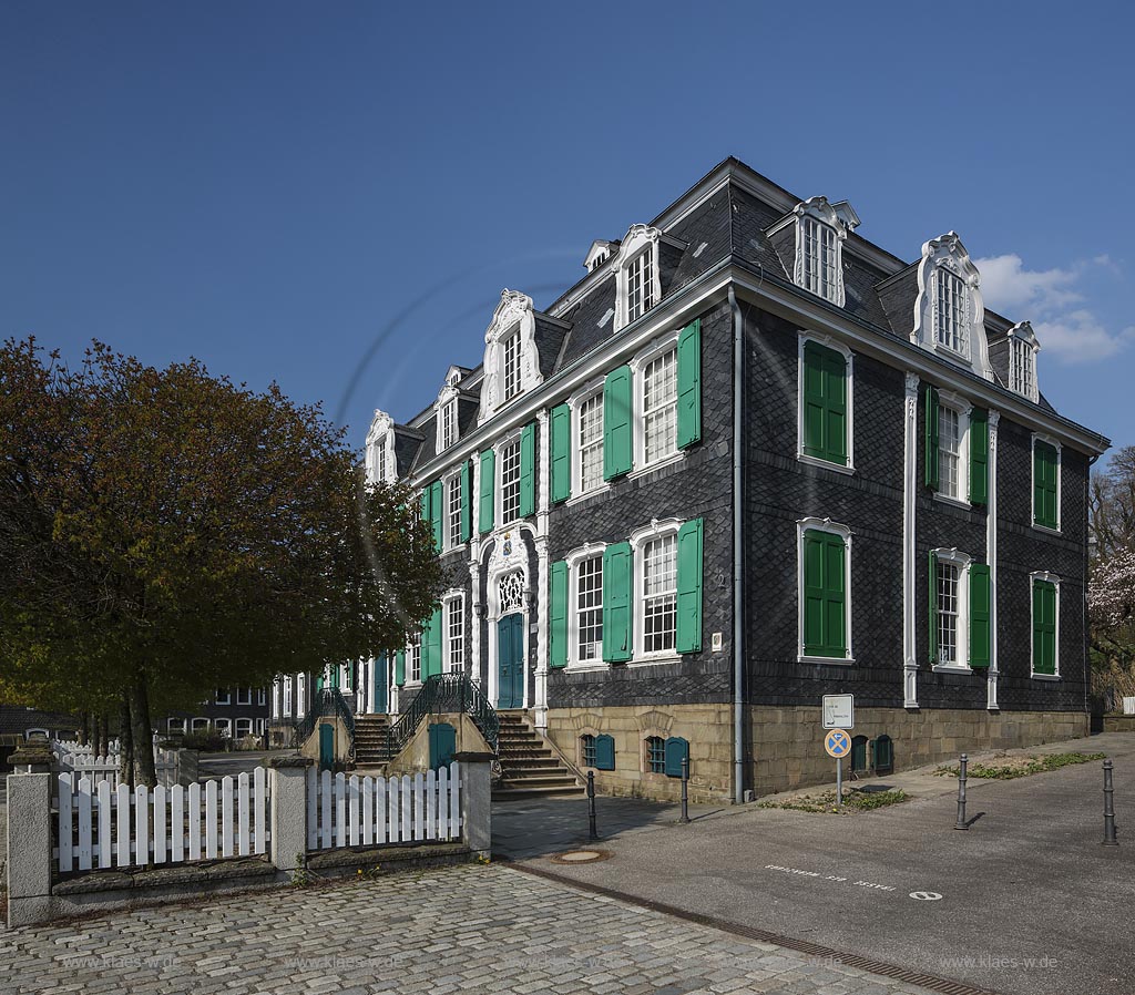 Remscheid Hasten, Haus Cleff / Historisches Zentrum der Stadt Remscheid; Remscheid Hasten, house Haus Cleff / historical centrum of Stadt Remscheid.