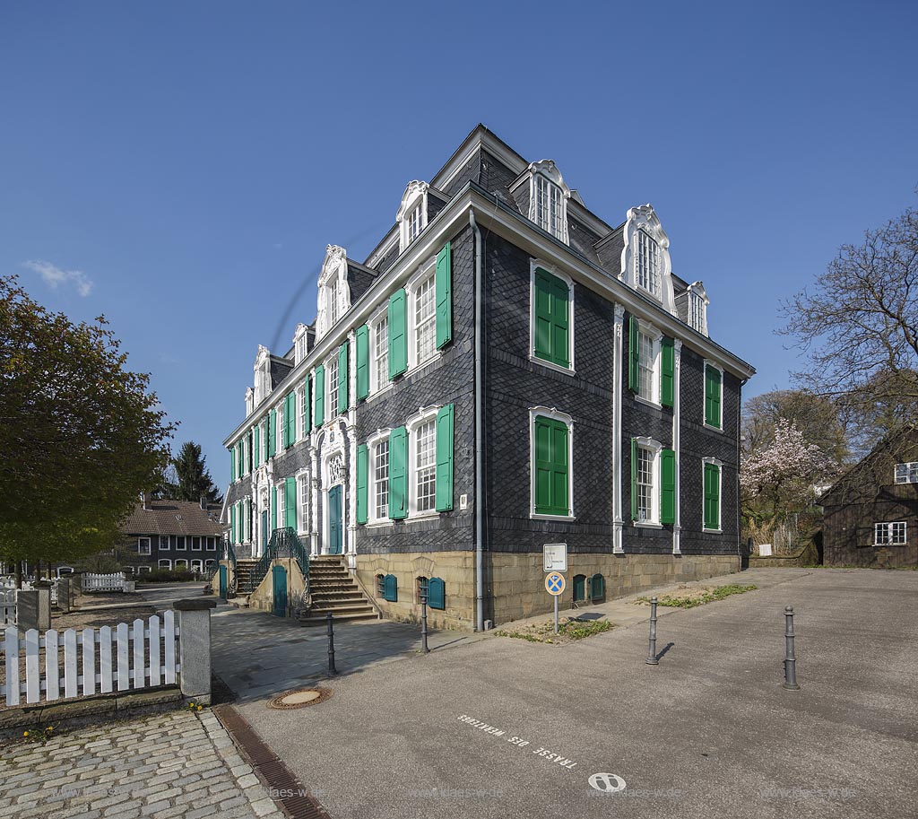 Remscheid Hasten, Haus Cleff / Historisches Zentrum der Stadt Remscheid; Remscheid Hasten, house Haus Cleff / historical centrum of Stadt Remscheid.