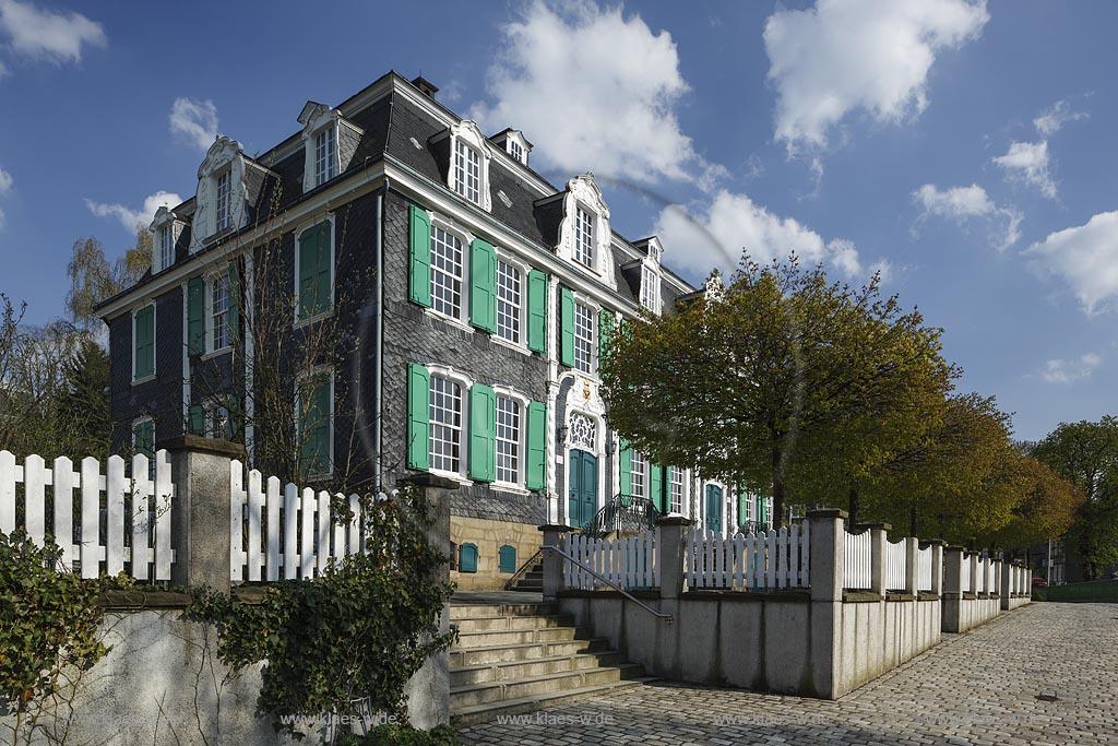 Remscheid Hasten, Haus Cleff / Historisches Zentrum der Stadt Remscheid; Remscheid Hasten, house Haus Cleff / historical centrum of Stadt Remscheid.