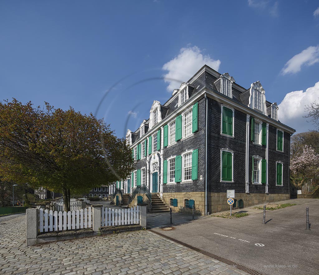 Remscheid Hasten, Haus Cleff / Historisches Zentrum der Stadt Remscheid; Remscheid Hasten, house Haus Cleff / historical centrum of Stadt Remscheid.