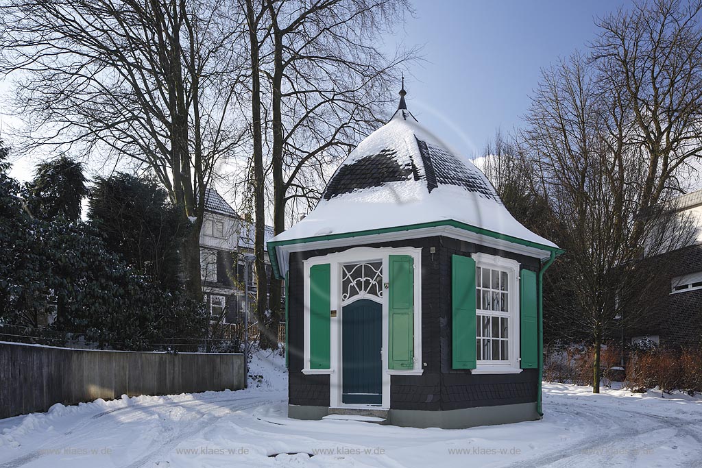 Remscheid-Lennep, Gartenhaus Hardtscher Pavillon; Remscheid-Lennep, detached house Hardtscher Pavillon.