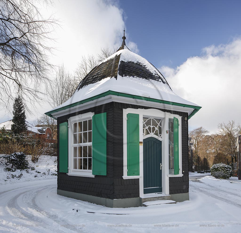 Remscheid-Lennep, Gartenhaus Hardtscher Pavillon; Remscheid-Lennep, detached house Hardtscher Pavillon.