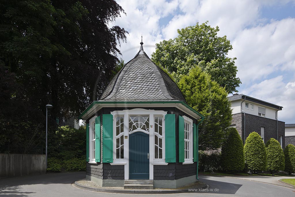Remscheid-Lennep, Gartenhaus Hardtscher Pavillon; Remscheid-Lennep, detached house Hardtscher Pavillon.
