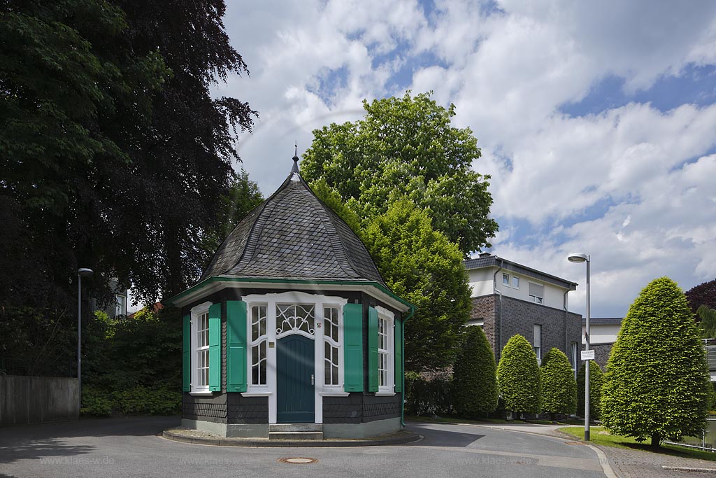 Remscheid-Lennep, Gartenhaus Hardtscher Pavillon; Remscheid-Lennep, detached house Hardtscher Pavillon.