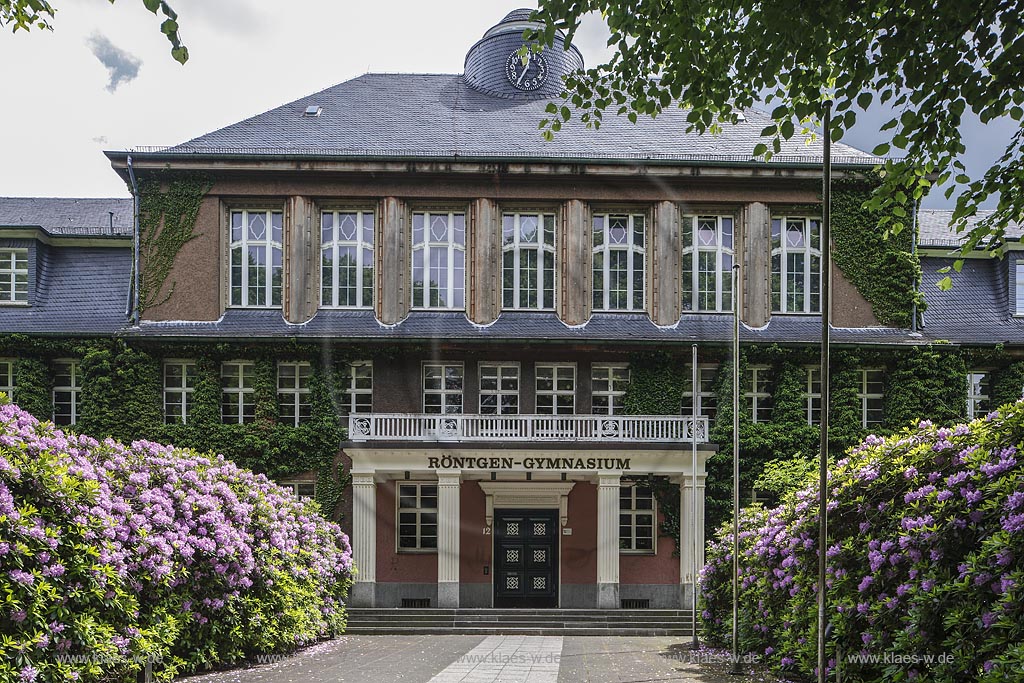 Remscheid Lennep, Roentgengymnasium; Remscheid Lennep, gymnasium Roentgengymnasium.