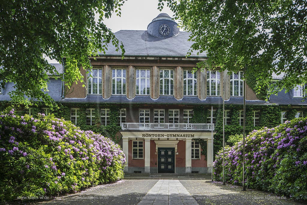 Remscheid Lennep, Roentgengymnasium; Remscheid Lennep, gymnasium Roentgengymnasium.