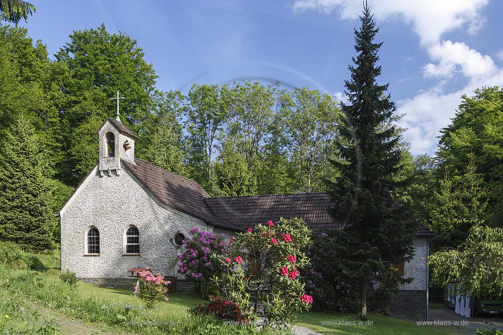 Remscheid Lennep, Blick auf die Waldkirche; Remscheid Lennep, view to the church Waldkirche.