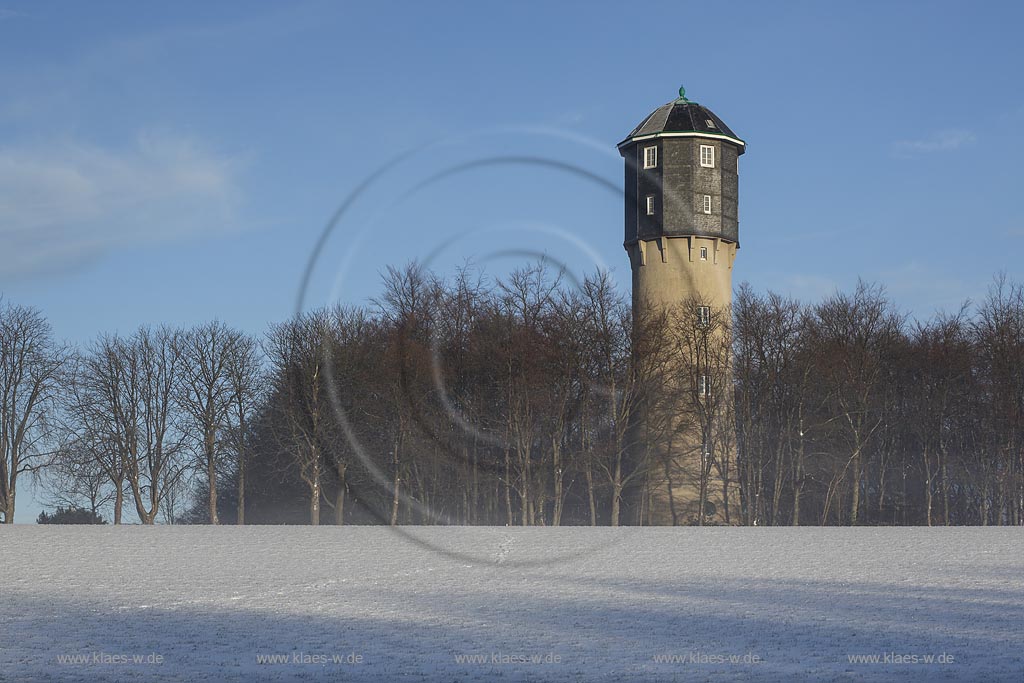 Remscheid-Luettringhausen, Garschagen, Luettringhauser Wasserturm; Remscheid-Luettringhausen, Garschagen, water tower.