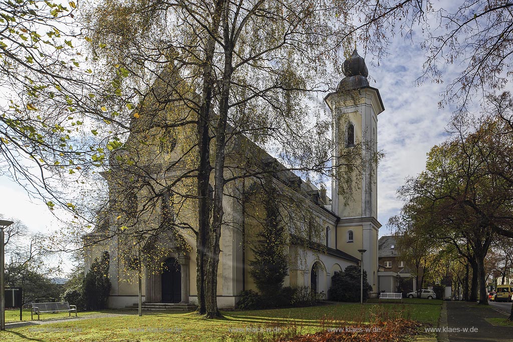Remscheid-Luettringhausen, Heilig-Kreuz-Kirche, erbaut: 1925 bis 1927; Remscheid-Luettringhausen, church Heilig-Kreuz-Kirche, constructed 1925 till 1927.