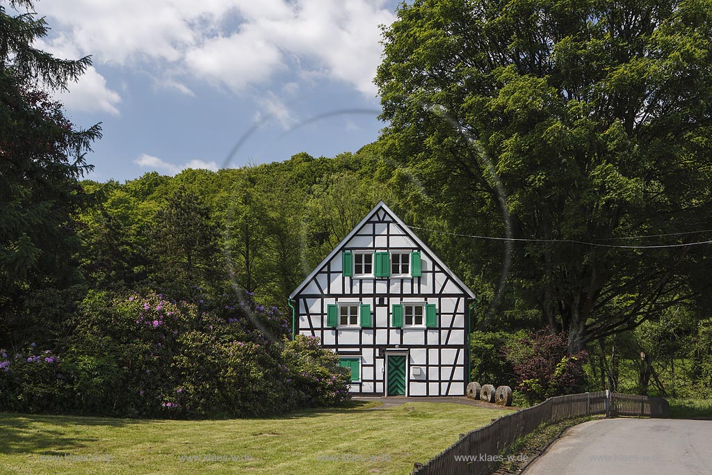 Remscheid-Luettringhausen, Frucht- und Getreidemuehle Hermannsmuehle; Remscheid Luettringhausen, mill Hermannsmuehle.