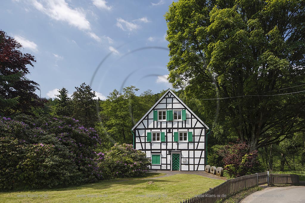 Remscheid-Luettringhausen, Frucht- und Getreidemuehle Hermannsmuehle; Remscheid Luettringhausen, mill Hermannsmuehle.