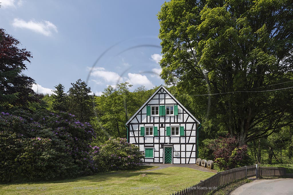 Remscheid-Luettringhausen, Frucht- und Getreidemuehle Hermannsmuehle; Remscheid Luettringhausen, mill Hermannsmuehle.
