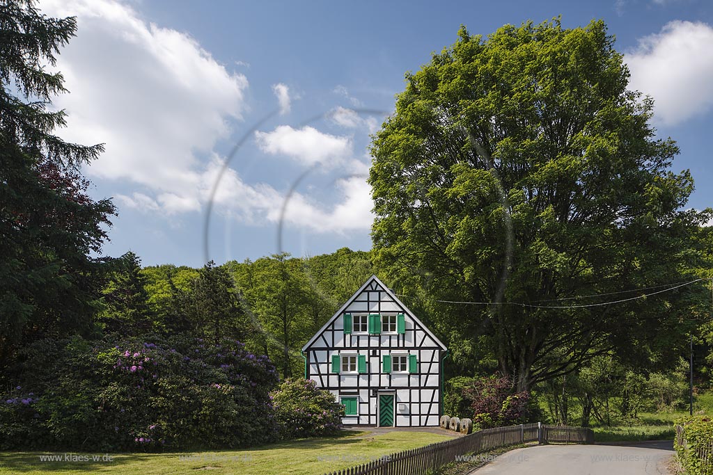 Remscheid-Luettringhausen, Frucht- und Getreidemuehle Hermannsmuehle; Remscheid Luettringhausen, mill Hermannsmuehle.