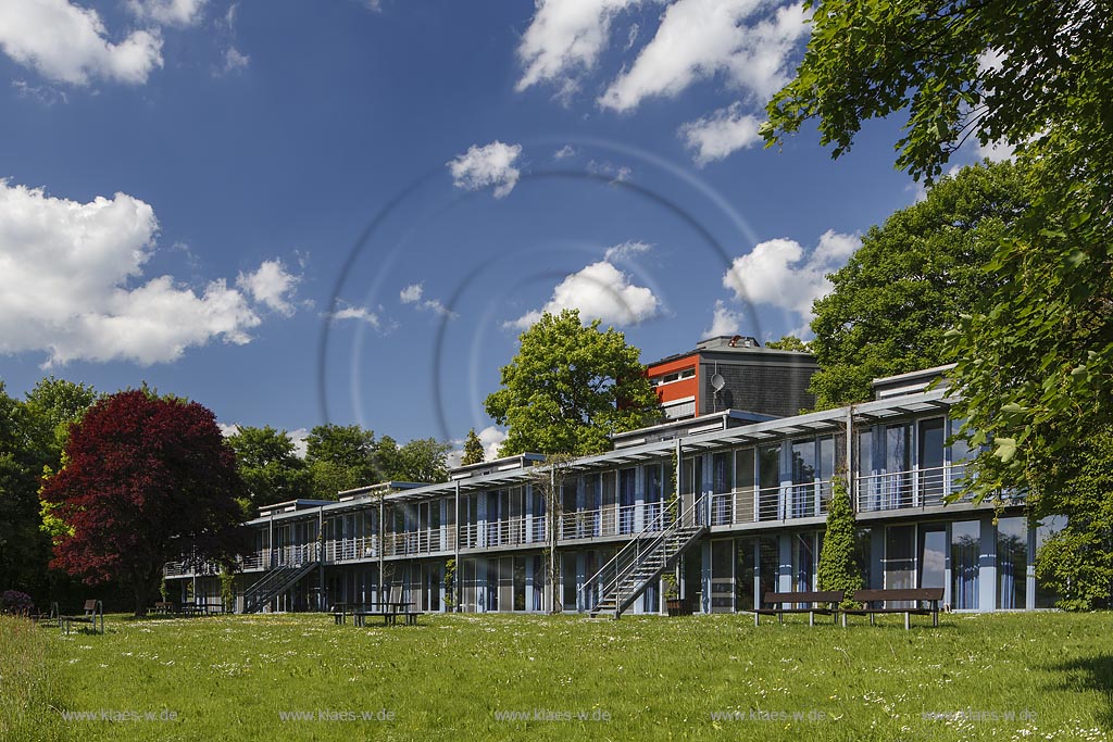 Remscheid Rheinshagen, Aussenanlage der Akademie Remscheid; Remscheid Rheinshagen, outdoor facility of the Akademie Remscheid.