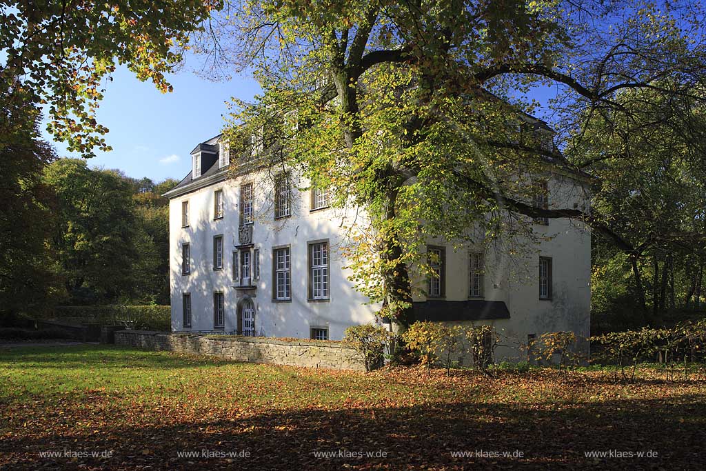 Velbert Neviges Schloss Hardenberg im Herbst