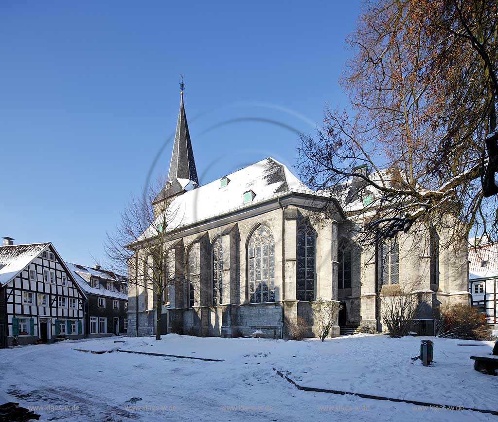Wuelfrath evangelische Stadtkirche Kirchplatz; Wuelfrath evnagelic church church square
