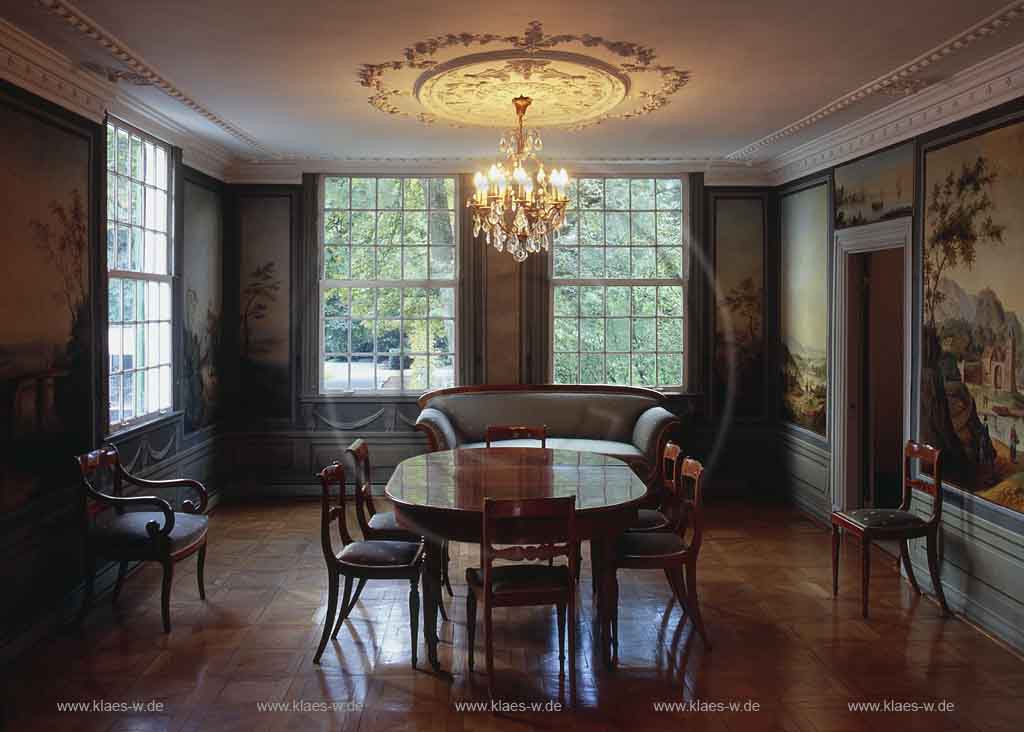 Barmen, Wuppertal, Regierungsbezirk Dsseldorf, Duesseldorf, Engels-Haus Museum, Blick in Museum fr Frhindustrialisierung, Friedrich Engels   