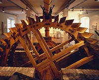 Ratingen, Kreis Mettmann, Blick in Baumwollspinnerei Brueggelmann, Brggelmann, Rheinisches Industriemuseum