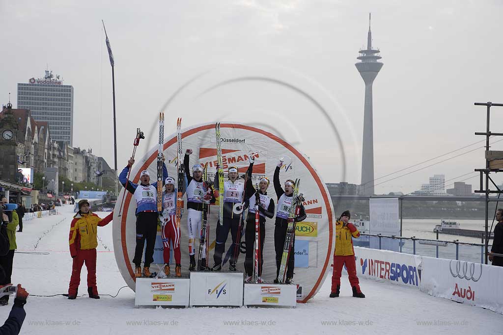 Dsseldorf, Schlossufer, Skilanglauf, Weltcup, Worldcup, Teamsprint