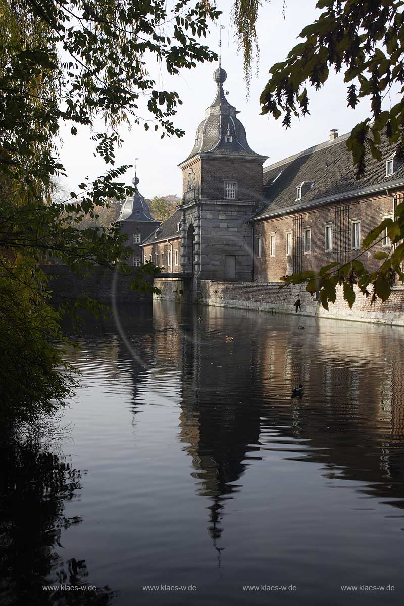 Dsseldorf, Angermund, Schloss Heltof, Herbststimmung, Schlosspark