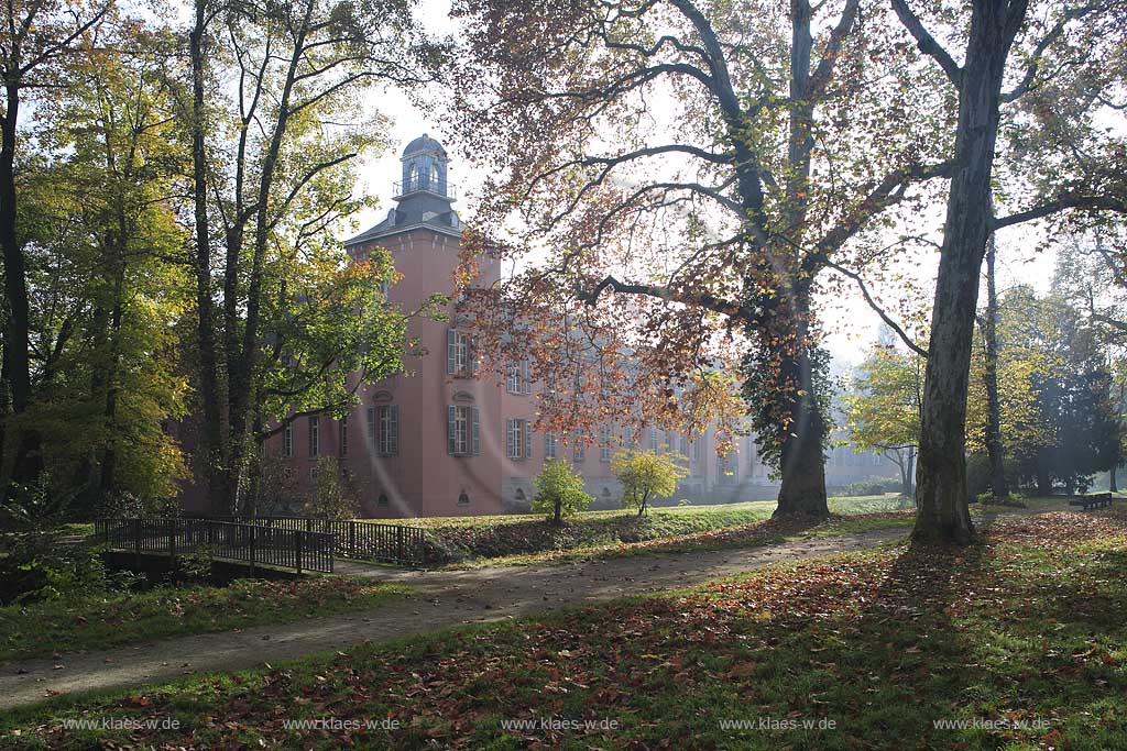 Dsseldorf, Kalkum, Schloss Kalkum, Herbststimmung, Schlosspark