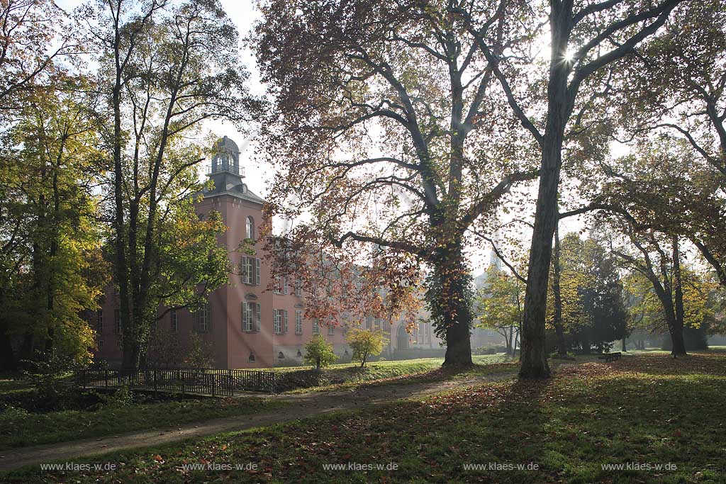 Dsseldorf, Kalkum, Schloss Kalkum, Herbststimmung, Schlosspark