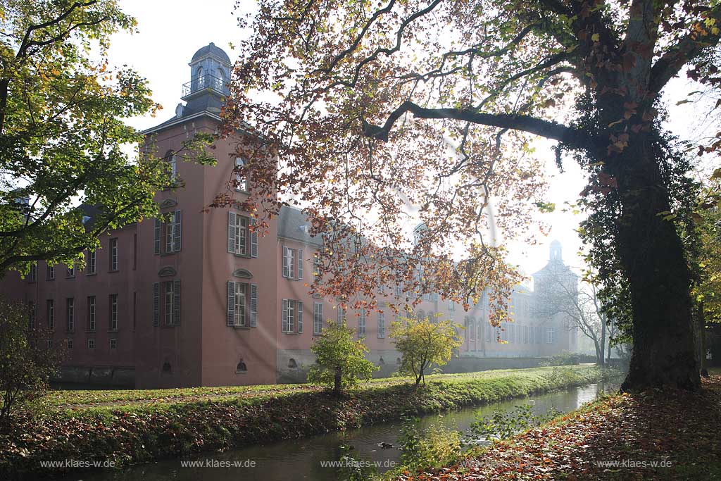 Dsseldorf, Kalkum, Schloss Kalkum, Herbststimmung, Schlosspark