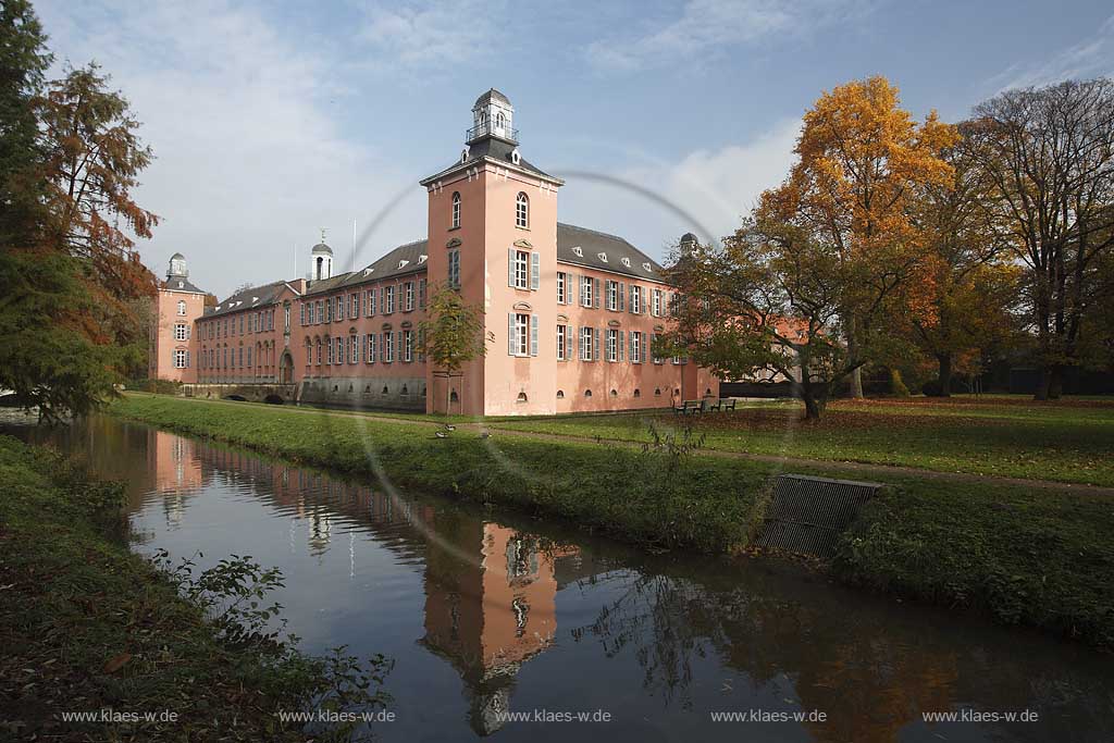 Dsseldorf, Kalkum, Schloss Kalkum, Herbststimmung, Schlosspark