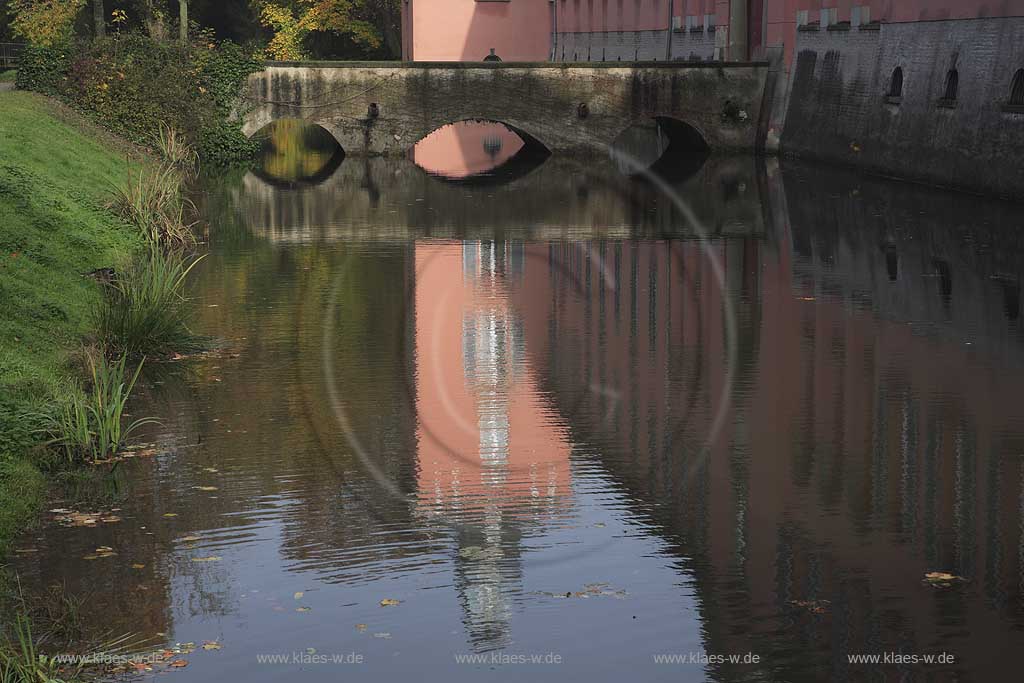 Dsseldorf, Kalkum, Schloss Kalkum, Herbststimmung, Schlosspark