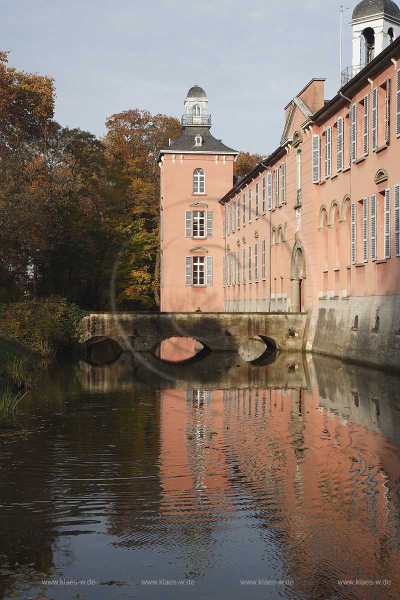 Dsseldorf, Kalkum, Schloss Kalkum, Herbststimmung, Schlosspark