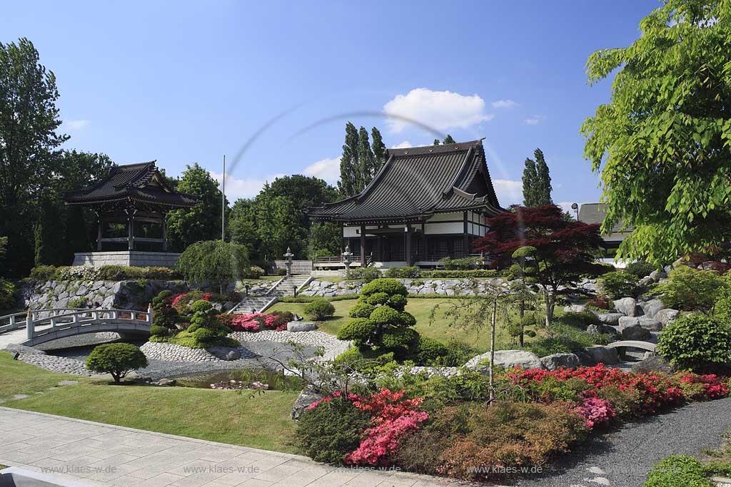 Niederkassel, Dsseldorf, Duesseldorf, Blick auf Eco Haus im Tempelgarten