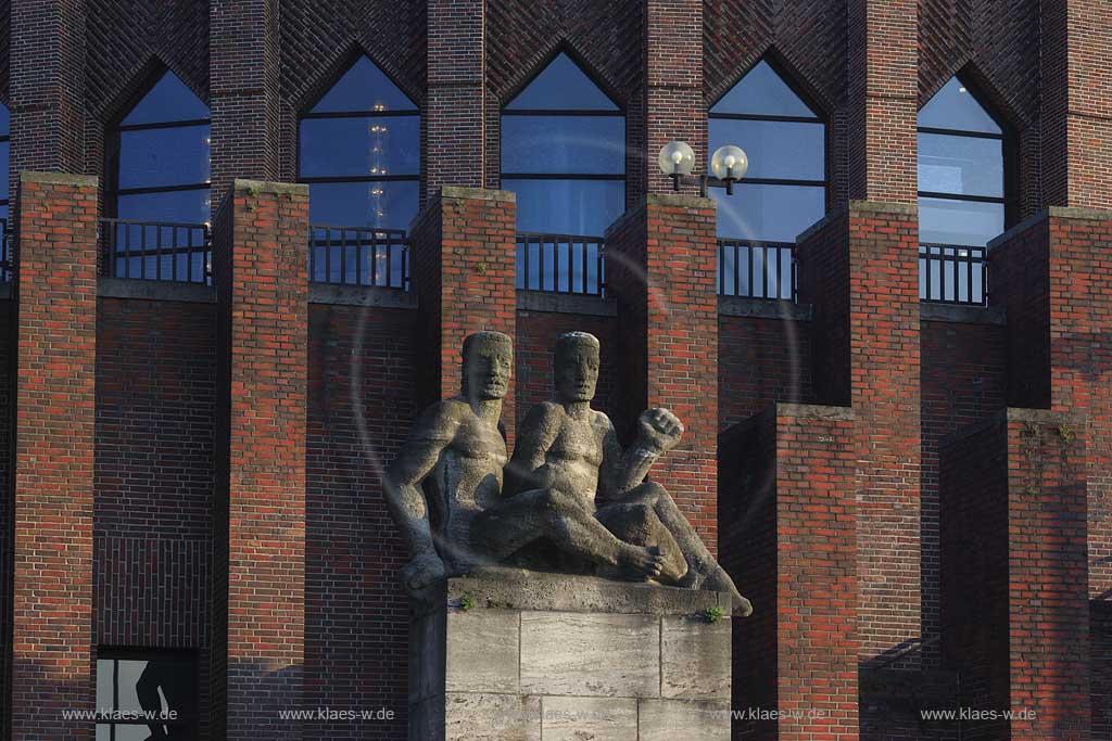 Pempelfort, Dsseldorf, Duesseldorf, Blick auf Tonhalle, neue Tonhalle, Konzerthaus, Detailaufnahme