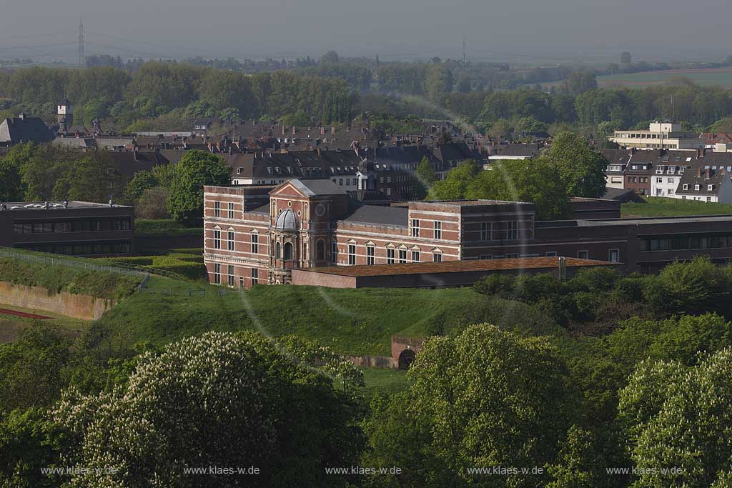 Juelich, Blick auf die Schlossfestung, Zitadelle; View to citadel