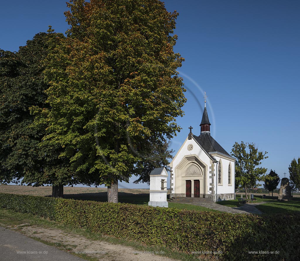 Zuelpich-Fuessenich, Aldericus-Kapelle; Zuelpich-Fuessenich, chapel Aldericus-Kapelle.