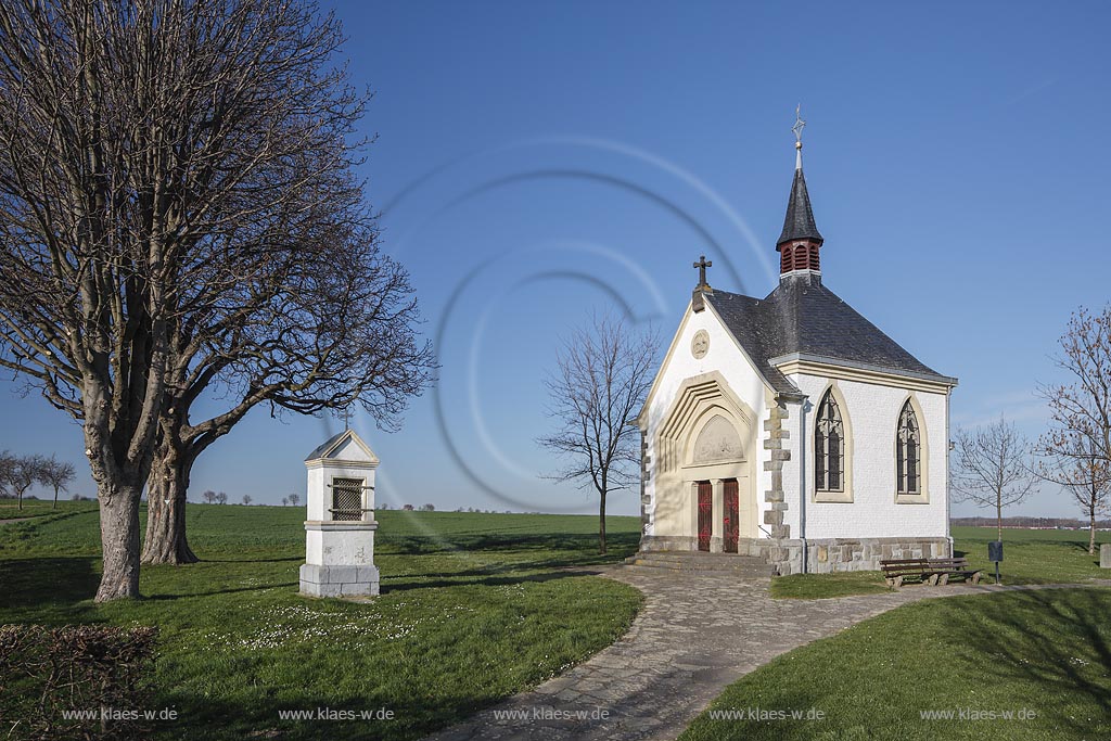 Zuelpich-Fuessenich, Aldericus-Kapelle; Zuelpich-Fuessenich, Aldericus chapel.