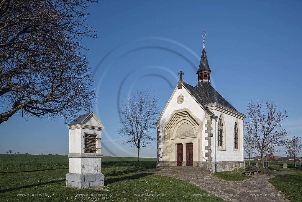 Zuelpich-Fuessenich, Aldericus-Kapelle; Zuelpich-Fuessenich, Aldericus chapel.