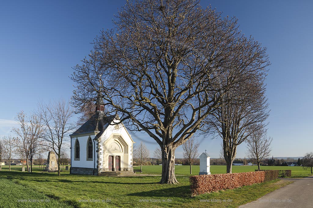 Zuelpich-Fuessenich, Aldericus-Kapelle; Zuelpich-Fuessenich, Aldericus chapel.